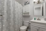 Full Hall Bath w/Tub & Shower Combo